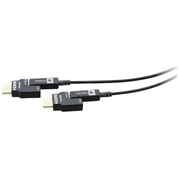 Kramer 97-0416098 98 ft. Black CP-AOCH/60-98; Active Plugable Optical HDMI Cable, Plenum Male to Male