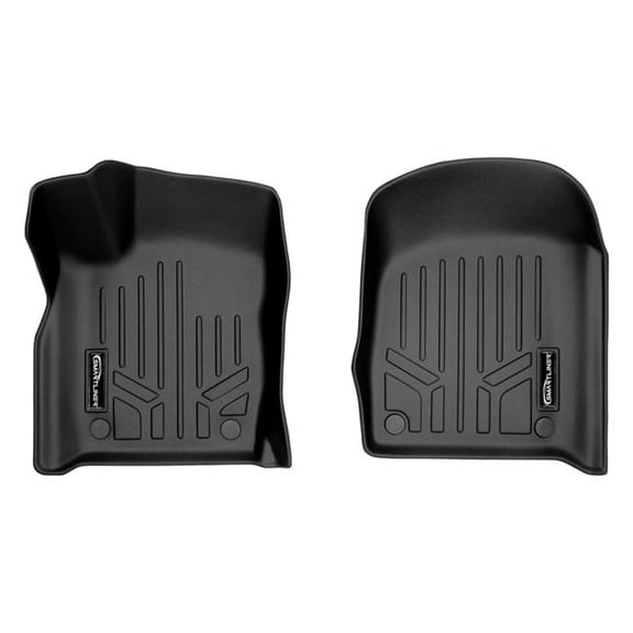 Kramer America SA0315-P All Weather 1st Row Floor Mat Liner Set for 2022 Jeep Grand Cherokee WK, Black