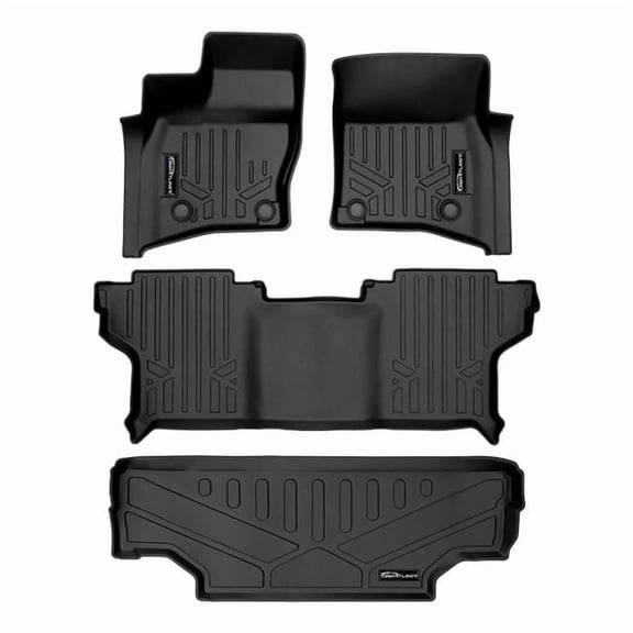 Kramer America SA0564-B0626-D0626 All Weather 2 Row Floor Mats & Cargo Liner Behind the 2nd Row Set for 2020-2023 Range Rover Defender 90, Black