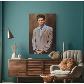 Kramer Poster Cosmo Kramer Poster Art Modern Artwork Home Decor Paper Poster Print Only