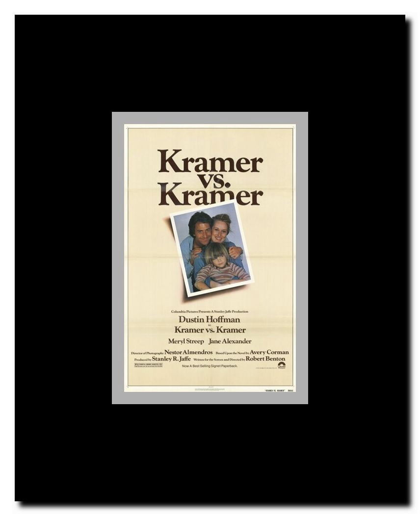 Kramer Vs Kramer Framed Movie Poster