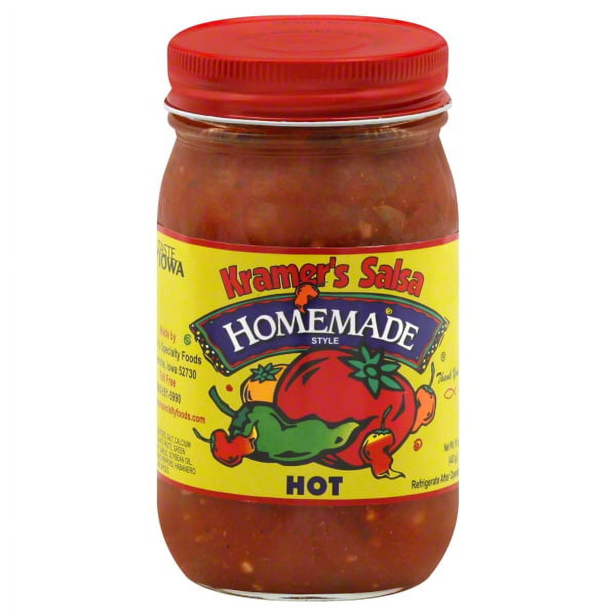 Kramer Labs Inc Kramers Hot Caliente Salsa