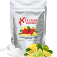 thumbnail image 1 of Krampade Whey Protein Electrolyte Powder | 30g Protein Powder & 7g BCAA + 2,000mg Potassium + Magnesium Supplement | >2x More K+ Than Coconut Water | Clear | Lemon Lime | 15-Serving Resealable Pouch, 1 of 5