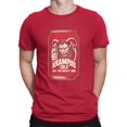 thumbnail image 1 of Krampus Can Naughty Dark Christmas Men's T-shirt, 1 of 4