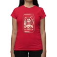 thumbnail image 1 of Krampus Can Naughty Dark Christmas Women's T-shirt, 1 of 4
