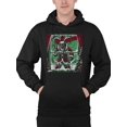 thumbnail image 1 of Krampus Creepy Santa Christmas Men's Hoodie, 1 of 4