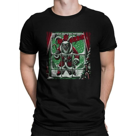 Krampus Creepy Santa Christmas Men's Tshirt
