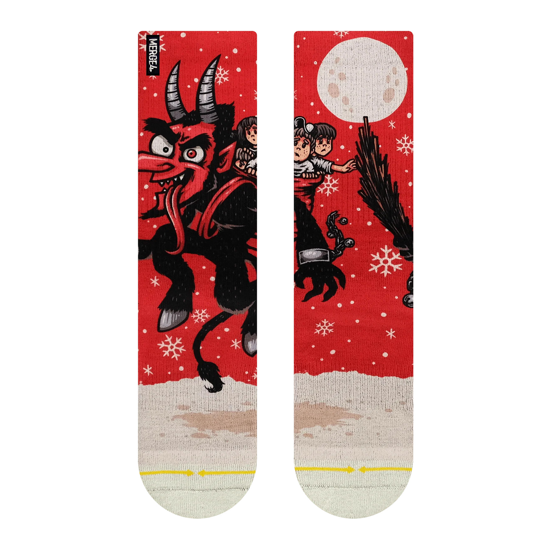 Calze Stance Merry Krampus Crew &ndash; Uomo Taglia 9-13, Natale