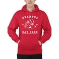 thumbnail image 1 of Krampus Day Care Horror Holiday Men's Hoodie, 1 of 4