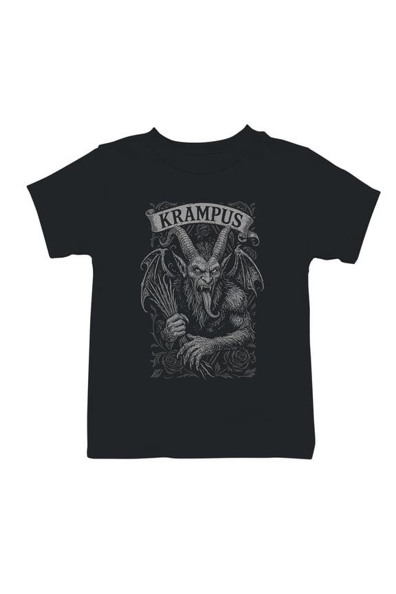 Krampus Gothic Illustration Art Youth's T-shirt