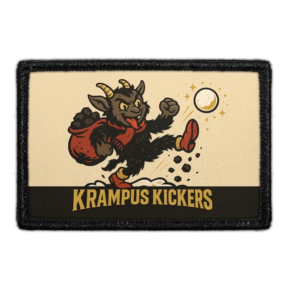 Krampus Kickers - Removable Patch