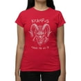 thumbnail image 1 of Krampus Made Me Do It Scary Christmas Women's T-shirt, 1 of 4