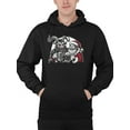 thumbnail image 1 of Krampus Santa Beer Naughty Christmas Men's Hoodie, 1 of 4