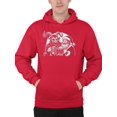 thumbnail image 1 of Krampus Santa Beer Naughty Christmas Men's Hoodie, 1 of 4