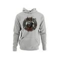 thumbnail image 1 of Krampus Wreath Holiday Design Men's Hoodie, 1 of 3