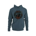 thumbnail image 1 of Krampus Wreath Holiday Design Men's Hoodie, 1 of 3