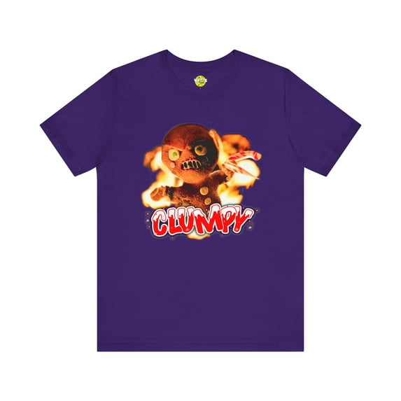Krampus movie - Burning gingerbread man shirt - Clumpy