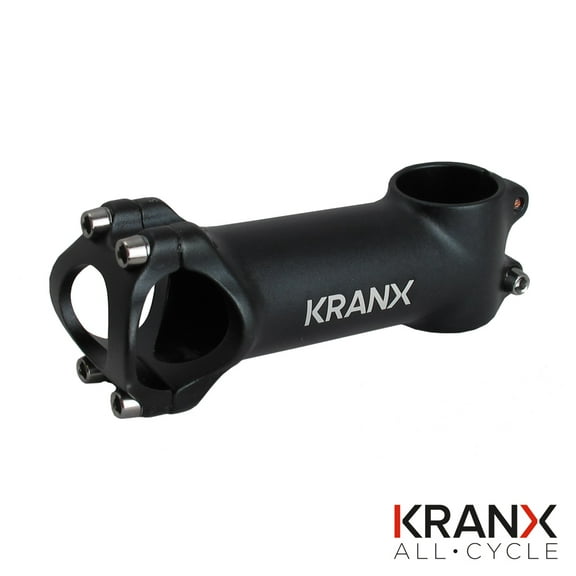 KranX 31.8mm Alloy A/Head 1 1/8" +/-7 Stem in Black - 80mm