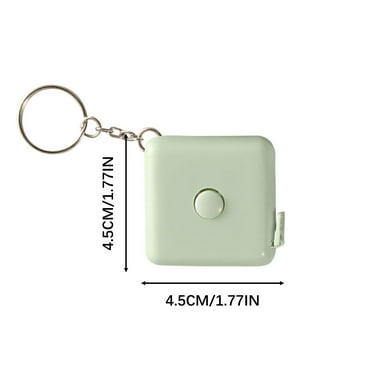 Kraoden 1.5M Tape Measure Inch Cm Round Tape Automatic Retractable Soft Colorful Ruler Fruit Automatic Telescopic Measuring Tape Measuring Body Circumference