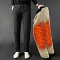 thumbnail image 1 of Kraoden 10 Heating Areas Heated Pants for Men, Heated Pants with Fleece, Lightweight USB Electric Heated Pants with 3 Heating Level, 1 of 7
