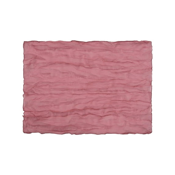 Kraoden 6 Pack Rustic Bohemian Gauze Cheese Napkins Ruffle Napkins Soft Cotton Napkins Decorative Cloth Napkins for Wedding Party Home Daily Use