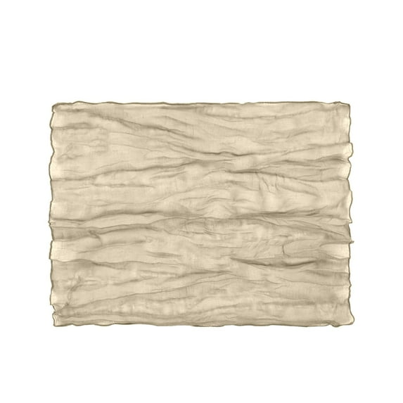 Kraoden 6 Pack Rustic Bohemian Gauze Cheese Napkins Ruffle Napkins Soft Cotton Napkins Decorative Cloth Napkins for Wedding Party Home Daily Use