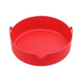 thumbnail image 1 of Kraoden 7.5 Inch Fryer Pot Round Liners Reusable Fryer Basket Liners Accessories, Replacement Of Parchment Liners, 1 of 3