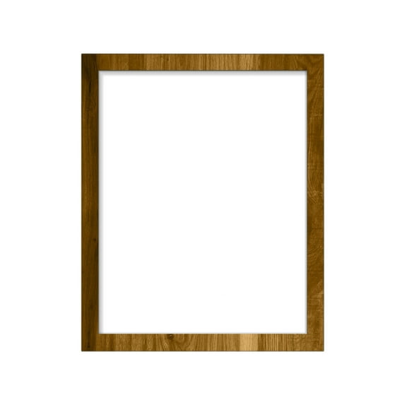 Kraoden 9x7 Picture Frame Display for Wall Mounting, Modern Wood Photo Frame with Mat for Family Photos, Certificates, and Artwork, Sturdy and Easy to Use