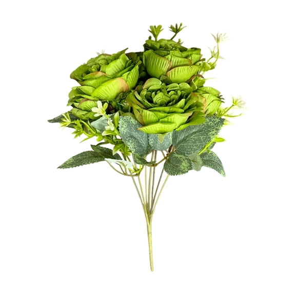 Kraoden Artificial Flower Bouquet, Realistic Fake Flowers for Home and Office Decoration, Durable Synthetic Plants for Unique Visual Appeal and Comfort Ambiance