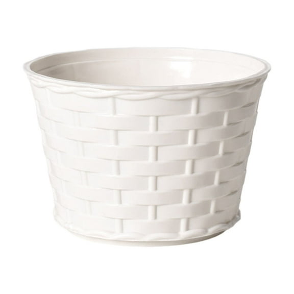 Kraoden Artificial Flower Pot for Succulents, Decorative Plastic Planter for Indoor & Outdoor Use, Versatile Garden Storage, Easy to Clean, Lightweight Design