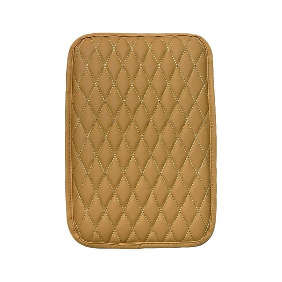Kraoden Car Armrest Cushion Pad, Multifunctional Leather Storage Bag for Center Console, Comfortable Elbow Support, Easy Installation, Universal Fit for Vehicles & SUVs