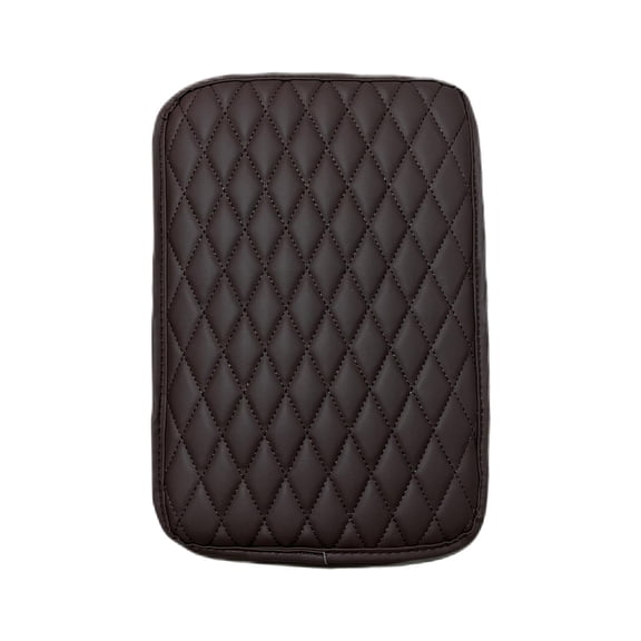 Kraoden Car Armrest Cushion Pad, Multifunctional Storage Bag for Center Console, Soft Leather Elbow Support, Easy Installation for Trucks, SUVs, and Sedans