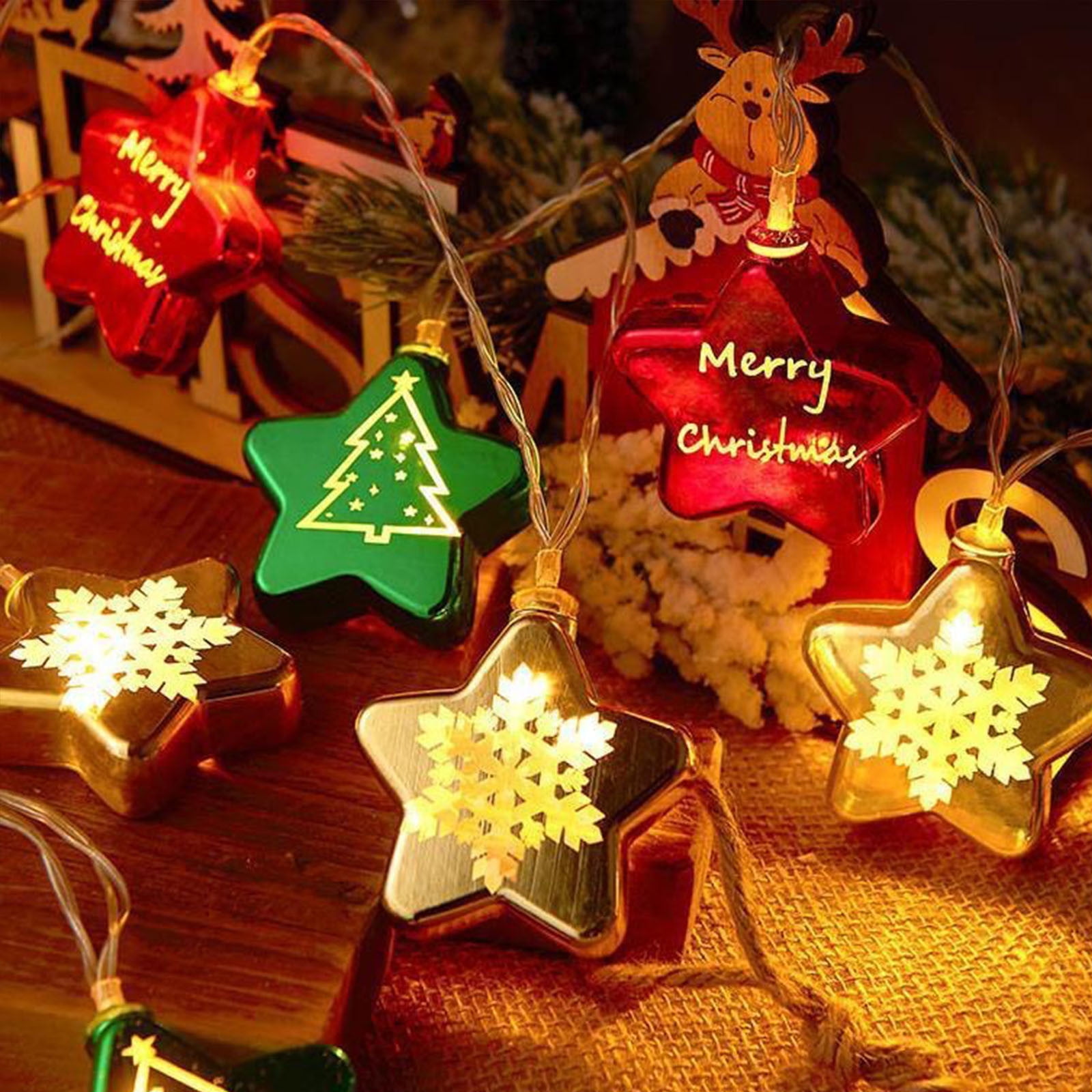 Kraoden Christmas Lights Balls Christmas Tree Ball Ornaments Indoor