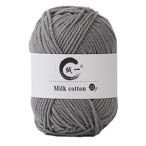 Kraoden Colorful Hand Knitting Knitting Crochet Milk Soft Baby Cotton Wool Yarn