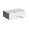 thumbnail image 1 of Kraoden Cosmetic Organizer Drawer Storage Box, Multifunctional Plastic Caddy with Secure Lid for Makeup and Sundries, Easy Access and Sorting Solution with Labels, 1 of 7