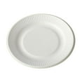 thumbnail image 1 of Kraoden Disposable Bamboo Pulp Paper Plates, Eco-Friendly, Compostable, Heavy-Duty Paper Plates for BBQ, Parties, Picnics, and Crafts, Ideal for Snacks and Pet Feeding, 1 of 9