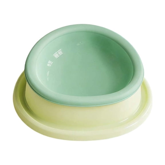Kraoden Elevated Silicone Dog Bowl, Antiskid Feeding Dish for Cats and Dogs, Reduces Neck Strain and Promotes Natural Eating Posture, Whisker-Friendly Design, Durable Material