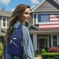 thumbnail image 1 of Kraoden Fashionable Waterproof Sling Bag for Women, Lightweight Crossbody Chest Pack with USB Charging, Antitheft Pocket, and Multi-Storage for Outdoors and Travel, 1 of 6