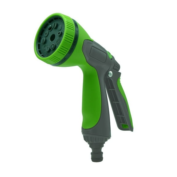 Kraoden Garden Hose Nozzle Spray Nozzle, Watering Patterns Thumb Control On Off Valve, High Pressure Nozzle Sprayer for Watering Plants, Car Wash, Cleaning, Showering Pets