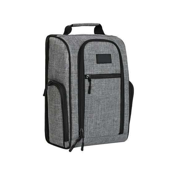 Kraoden Golf Shoe Bag, Breathable and Dustproof Outdoor Sports Handbag for Men and Women, Portable Storage Bag with Special Shoe Compartment and Pockets for Accessories