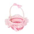 thumbnail image 1 of Kraoden Handheld Rattan Storage Basket, Multifunctional Woven Basket for Daily Necessities, Toys, and Holiday Decorations, Lightweight and Environmentally Friendly Design, 1 of 6