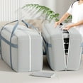 thumbnail image 1 of Kraoden Heavy Duty Storage Bag with Reinforced Handles, Extra Large Organizer for Clothes, Toys, Christmas Decorations, Thickened Double Zipper, Collapsible & Reusable Design, 1 of 9
