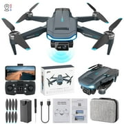 Kraoden High-Performance GPS Drone with 4K Camera - Perfect for Adults, Advanced Remote Control Quadcopter with Intelligent Return, Follow Me Feature, Powerful Brushless Motor, Orbit Flight