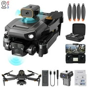 Kraoden High-Performance GPS Drone for Adults with 4K Camera, Remote Control Quadcopter featuring Auto Return, Follow Me, Brushless Motor, Circle Fly, Altitude Hold, and Headless Mode