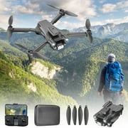 Kraoden High-Quality Drone with HD Camera, Remote Control Quadcopter with Intelligent Return, Tracking Feature, Powerful Brushless Motor, Easy Navigation, Stable Flight, and User-Friendly Controls