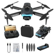Kraoden High-performance 4K Camera Drone with Advanced Features: Auto Return, Follow Me, Brushless Motor, Circle Fly, Route Fly, Altitude Hold, and Headless Mode - Ideal for Adults