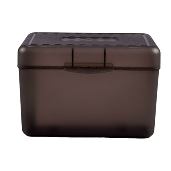 Kraoden Index Card Holder, Heavy Duty Index Card Box with Dividers, Ruled Cards, Index Card Organizer