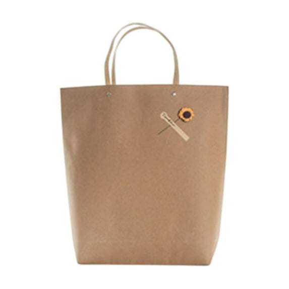 Kraoden Kraft Paper Gift Bag Packaging for Dried Flowers, Durable Storage Bag for Birthday and Holiday Gift Giving, Eco-Friendly, Versatile, Solid Color Gift Box