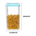 thumbnail image 1 of Kraoden Large Food Storage Containers, BPA Free Plastic Airtight Canisters for Flour, Sugar, Baking Supplies, Rice with Lids, 1 of 2