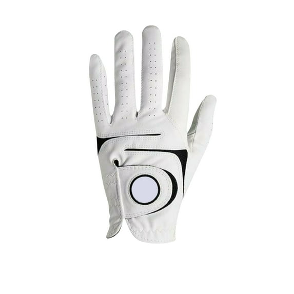 Kraoden Left-Handed Club Gloves for Golf and Sports, Slip-Proof Durable Lambskin, Breathable All-Season Support, Ergonomic Grip for Enhanced Performance